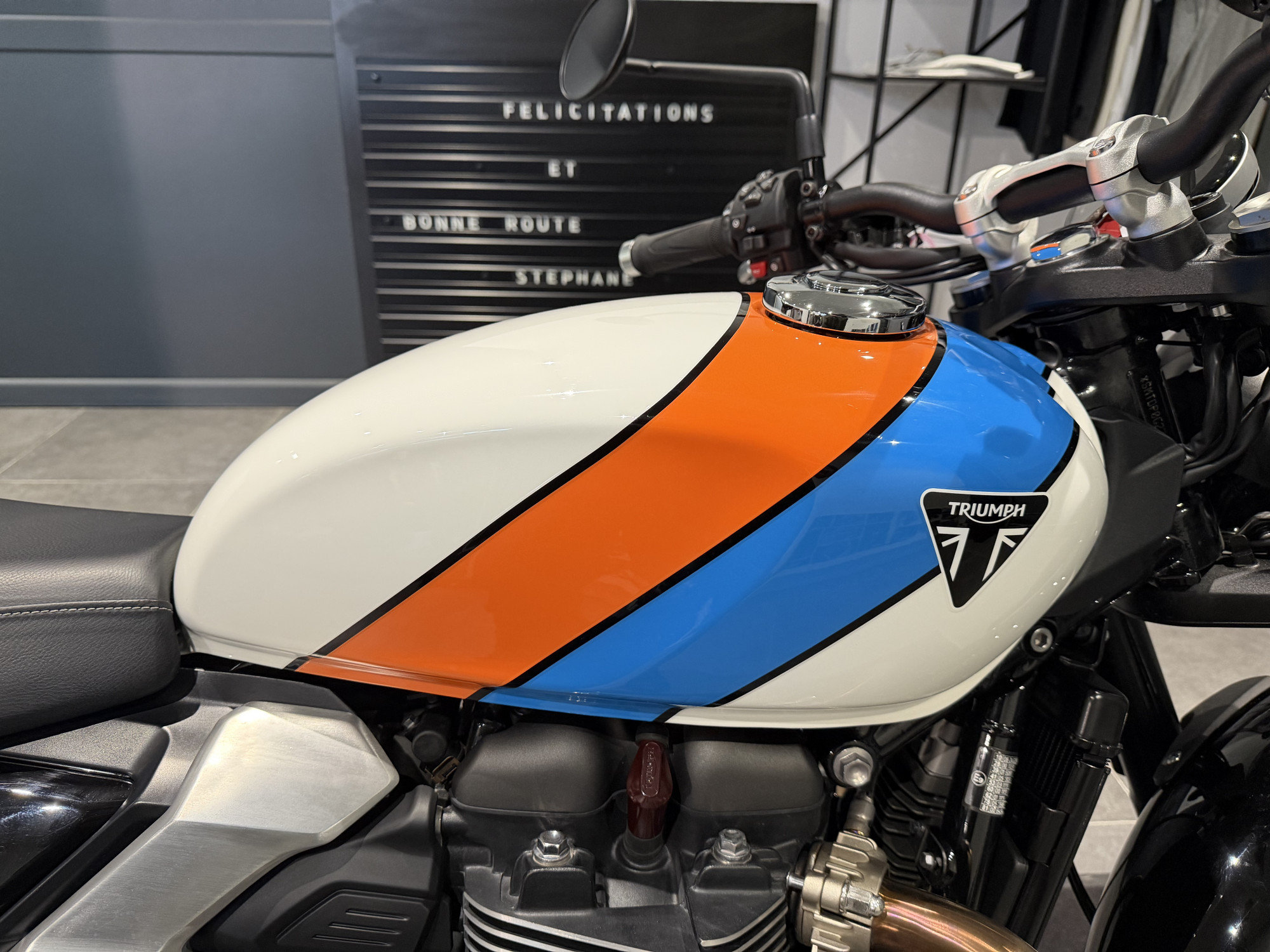 TRIUMPH SPEED TWIN 900 - BRIDABLE A2 – Image 9