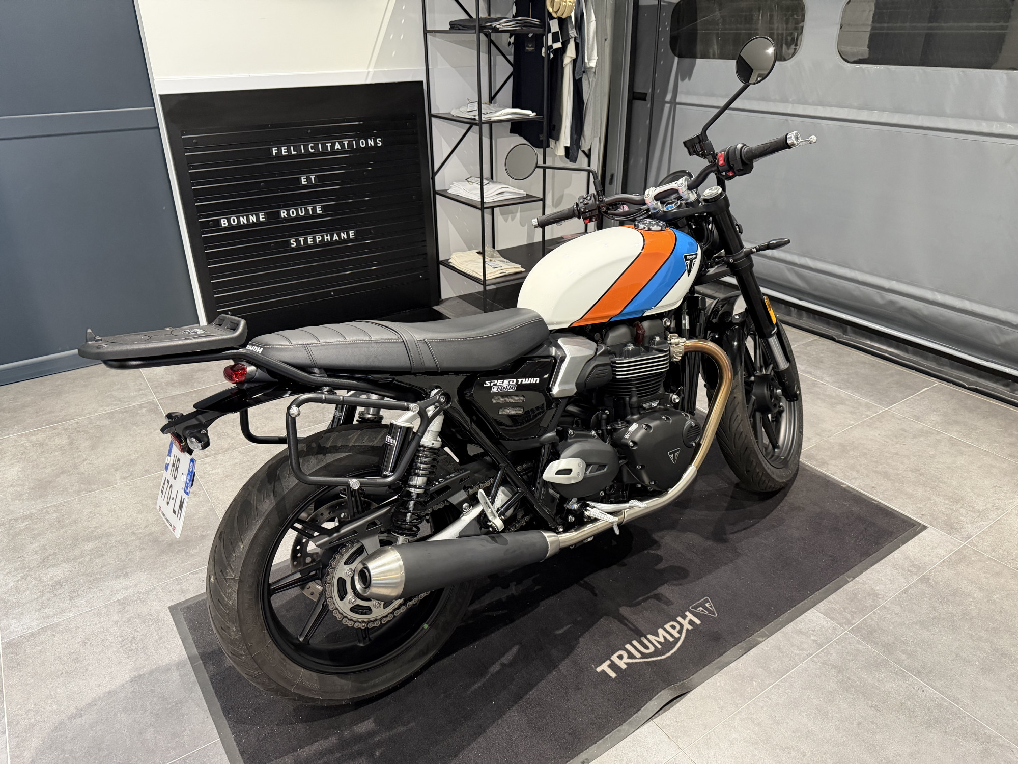 TRIUMPH SPEED TWIN 900 - BRIDABLE A2 – Image 7