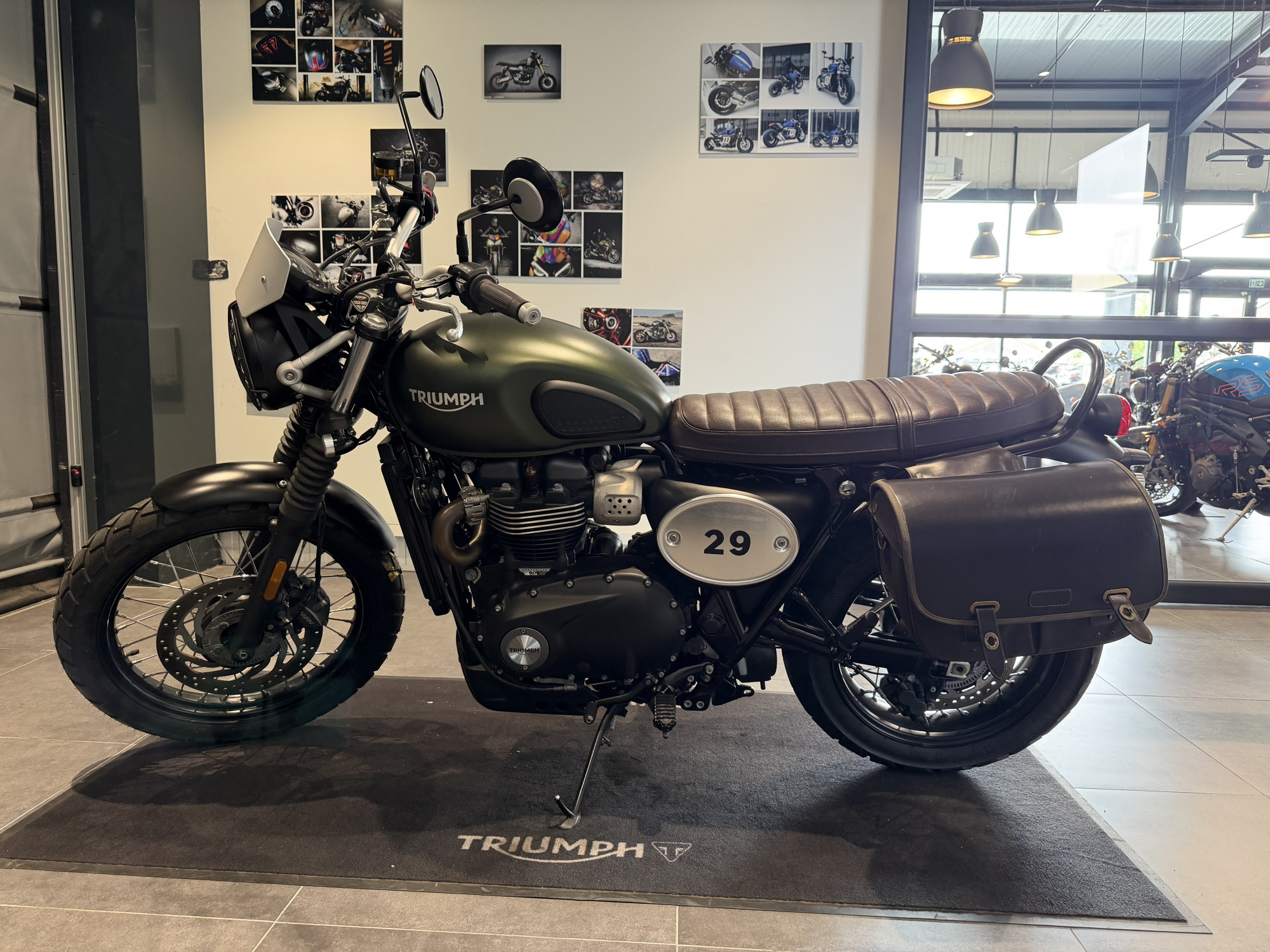 TRIUMPH STREET SCRAMBLER 900 - BRIDABLE A2