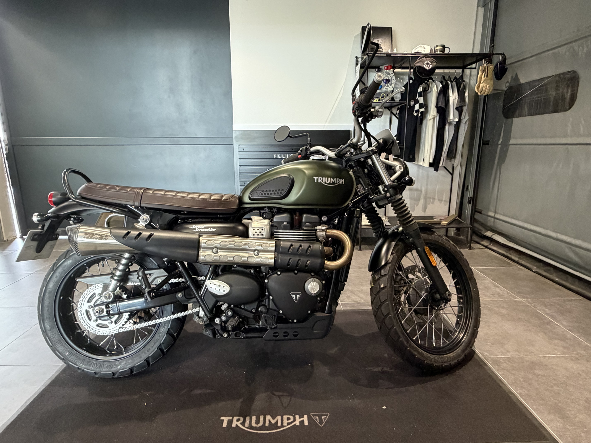 TRIUMPH STREET SCRAMBLER 900 - BRIDABLE A2 – Image 4