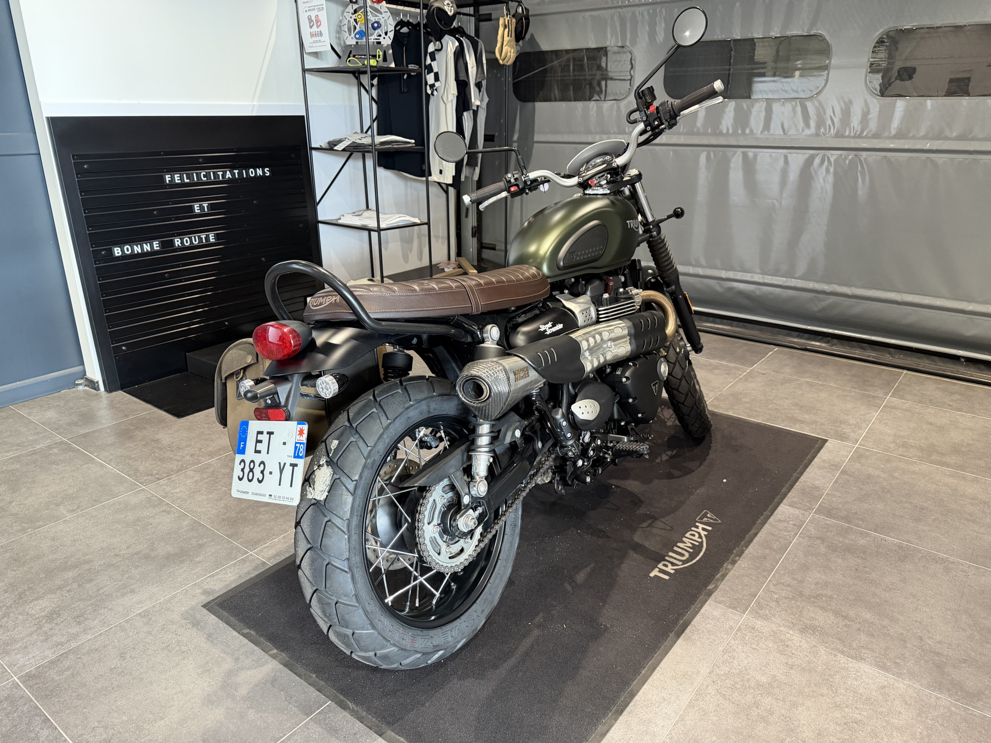 TRIUMPH STREET SCRAMBLER 900 - BRIDABLE A2 – Image 5
