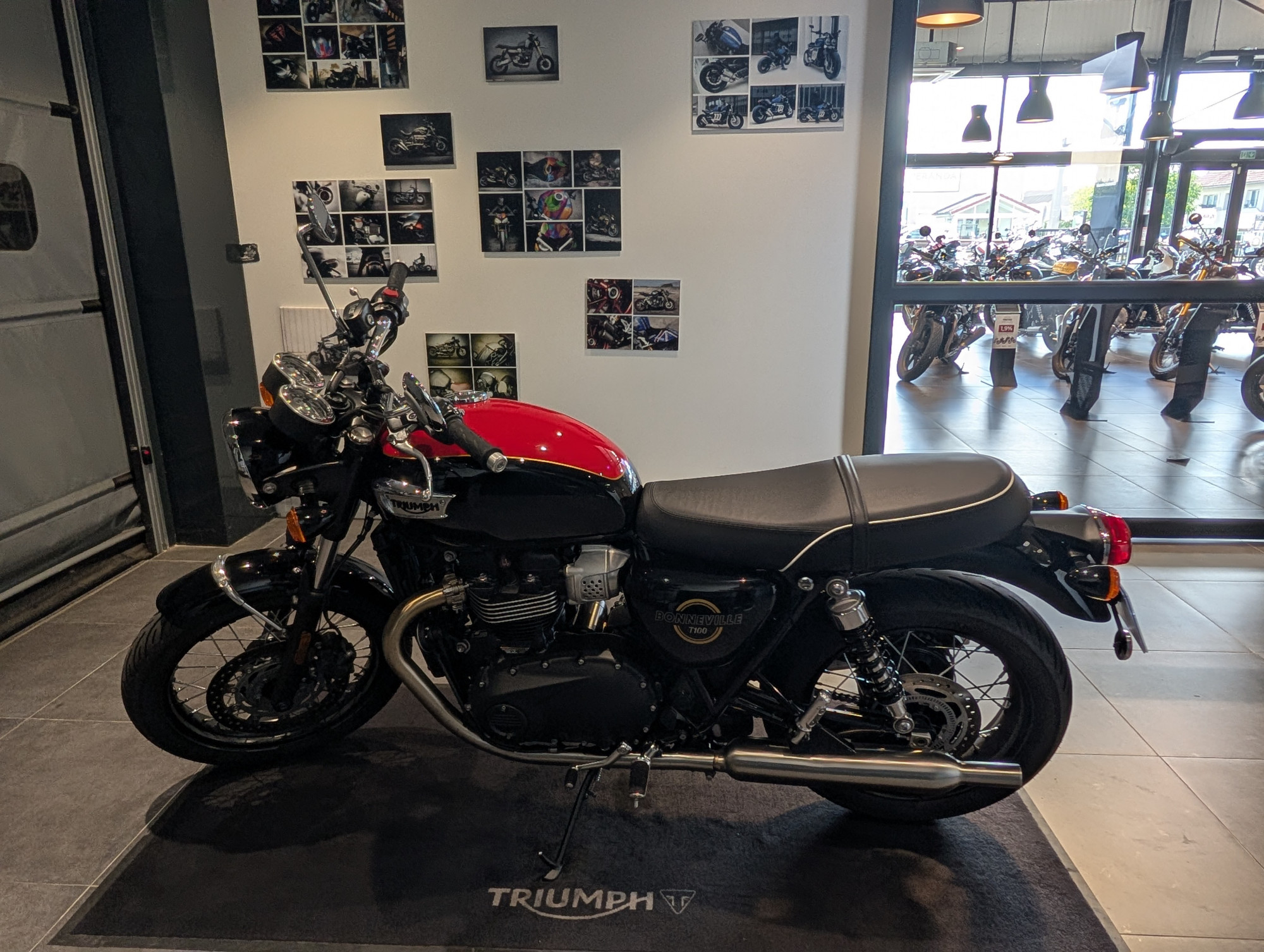 TRIUMPH Bonneville T100 A2 - DEBRIDABLE – Image 6